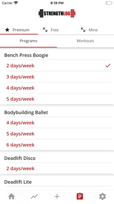 StrengthLog – Workout Tracker screenshot 4