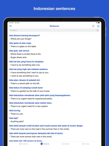 Indonesian Vocab & Sentencesのおすすめ画像6