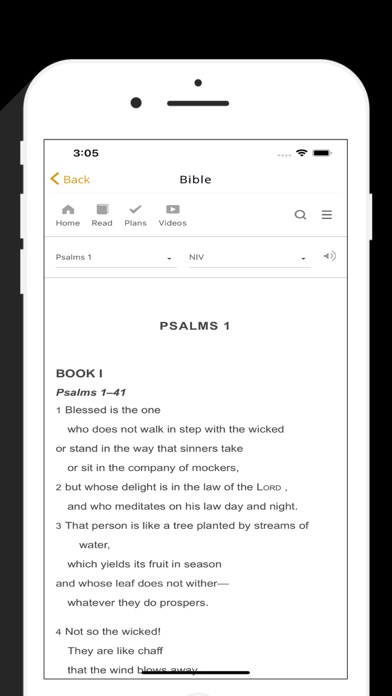 718 Bible Study Screenshot