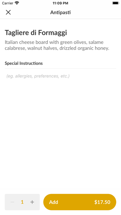 Nunzio Restaurant + Bar Screenshot