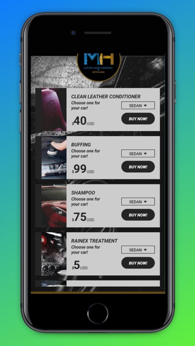 MH CARWASH & DETAILER CERT. Screenshot