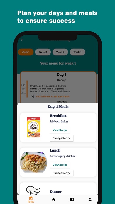 28 Day Eating Plan Screenshot