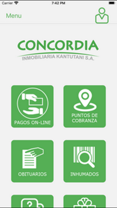 Concordia Parque Cementerio Screenshot