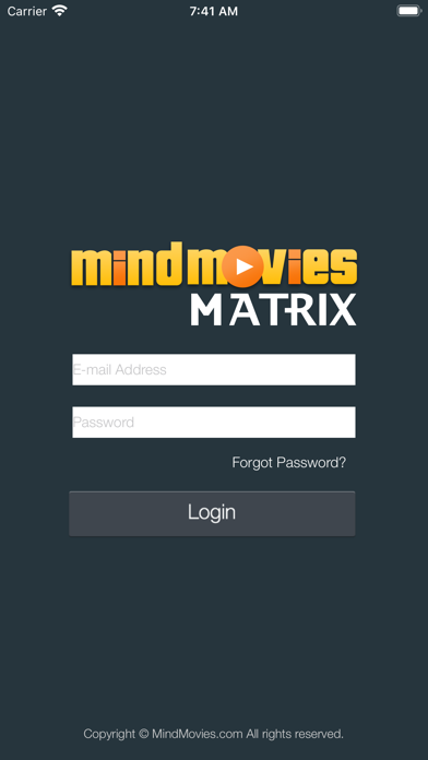 Mind Movies Matrix Screenshot