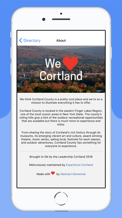 Experience Cortland Screenshot