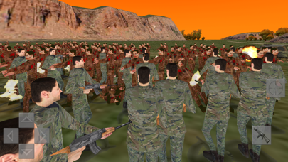 Screenshot #1 pour Zombie Battle 3D