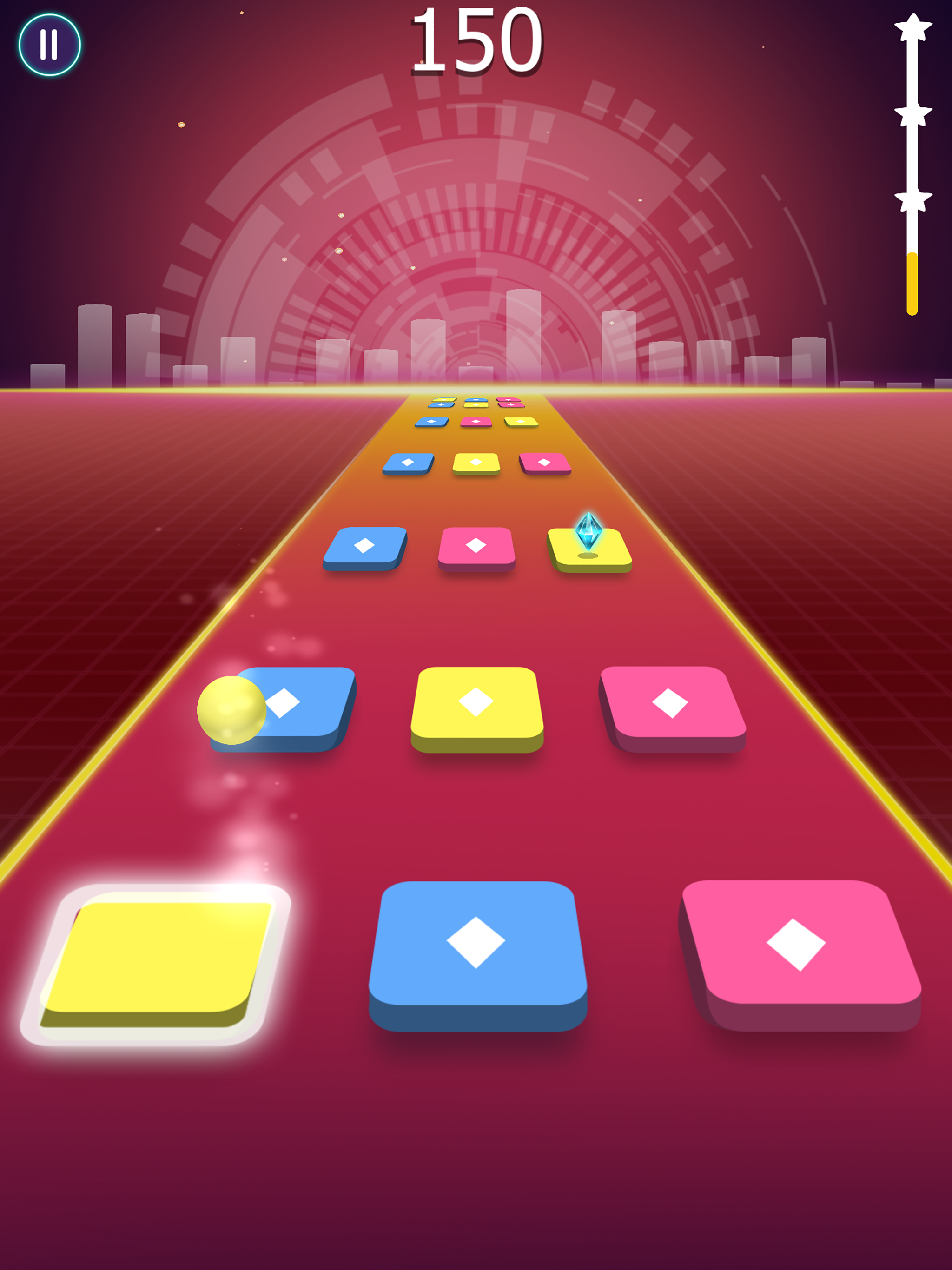 Beat Ball: Dancing Color Hop screenshot 7