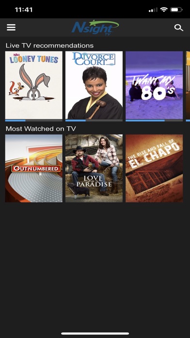 Nsight TV Screenshot