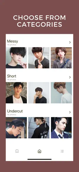 Game screenshot Korean Men Haircut & Hairstyle apk