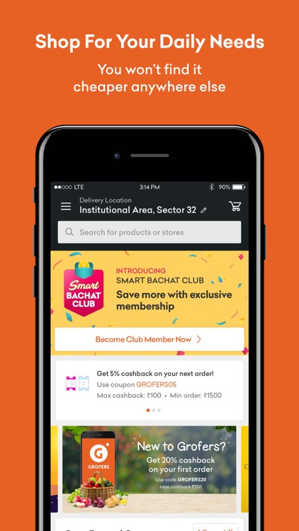 grofers code for first time user