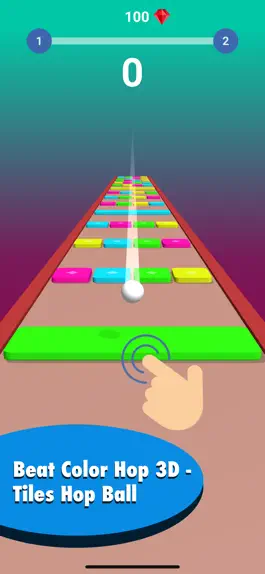 Game screenshot Beat Color Hop 3D - Tiles Hop hack
