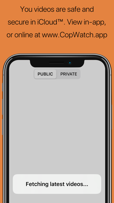 Cop Watch Video Recorder Screenshot