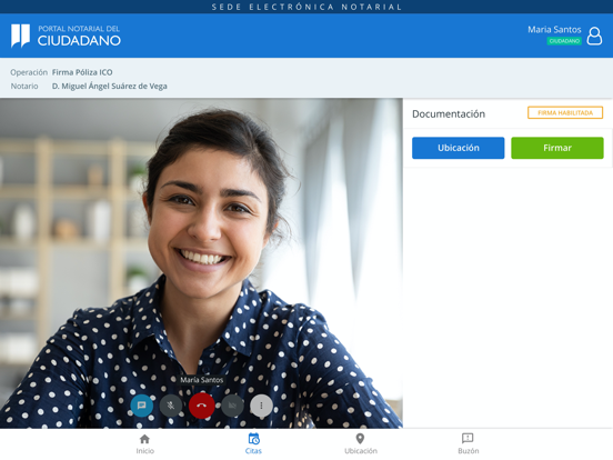 Portal Notarial del Ciudadano screenshot 4