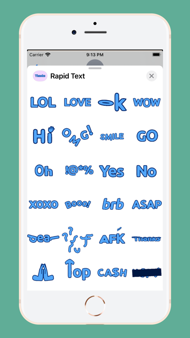 Screenshot #1 pour Rapid Text