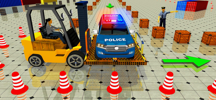 Advance Police Parking Game