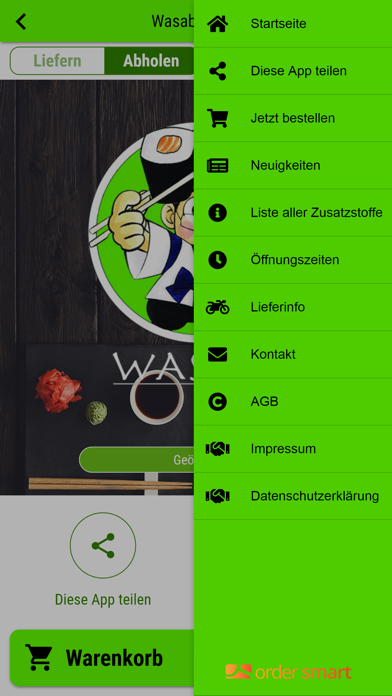 Wasabi Sushi Offenbach Screenshot