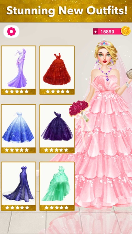 Bride Wedding Fashion Dressup screenshot-4