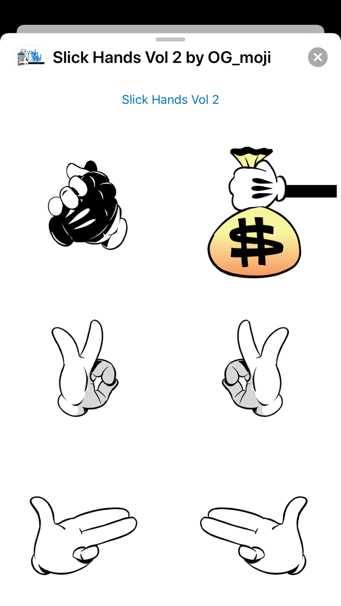 Slick Hands Vol 2 by OGmoji