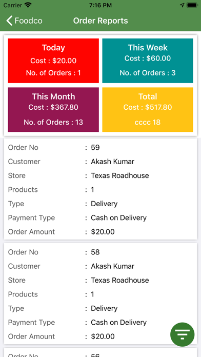 Foodco Restaurant Screenshot