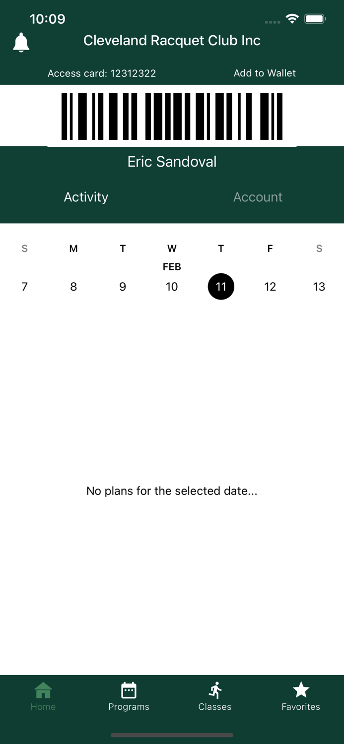 Cleveland Racquet Club Inc