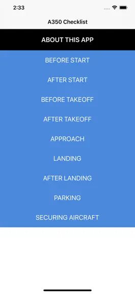 Game screenshot A350 Checklist mod apk