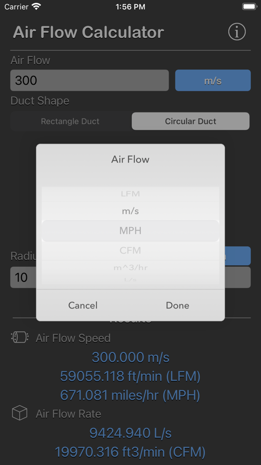 #6. Air Flow Conversion Calculator (iOS) 由: Nitrio