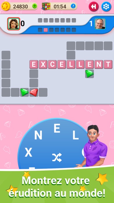 Screenshot #1 pour Crossword Online: Coupe du Mot