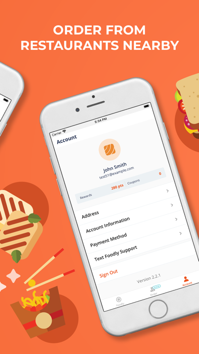 Foodly App Screenshot