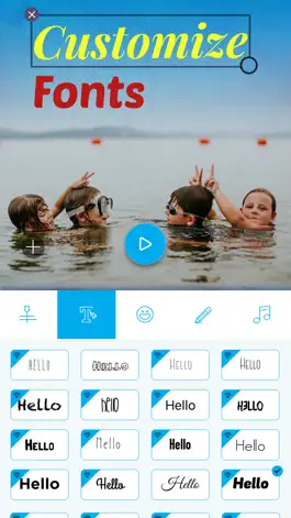 Game screenshot Add Text On Video / Photo Edit hack