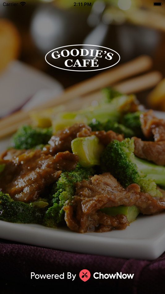 #1. Goodies Cafe (iOS) 由: ChowNow