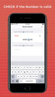 Roman Number Converter iphone bilder 2