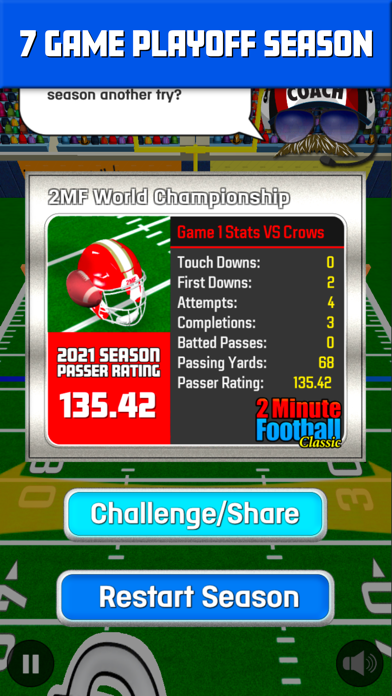 2 Minute Football Classic Screenshot