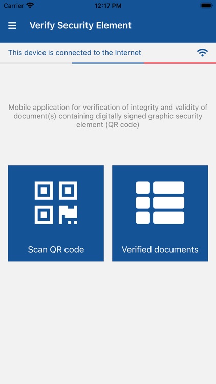 Verify Security Element