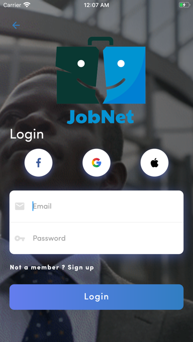 JobNet Screenshot