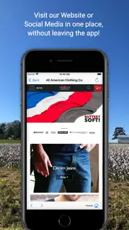 all american clothing iphone screenshot 2