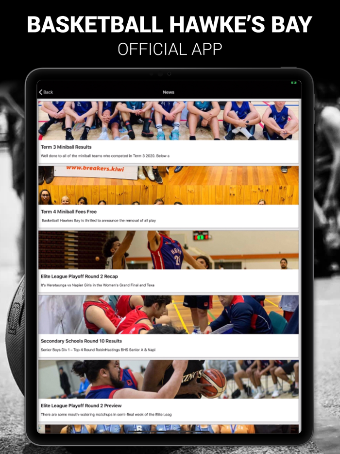 Basketball Hawkes Bay