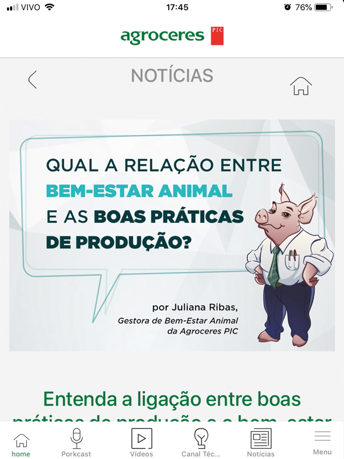 Agroceres PIC APP Español