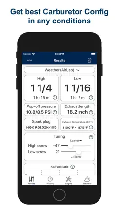 Jetting IAME KA100 & KFS FFSA iPhone image 1