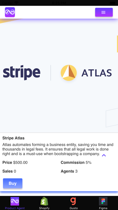 Product Agent Screenshot