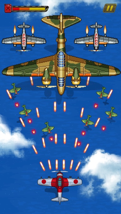 screenshot of 1945 Air Force - 飛行機シューティングゲーム 3