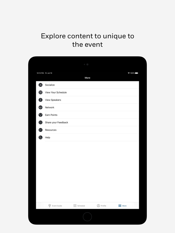 BlackRock Events iPad screenshot 4 - Business app