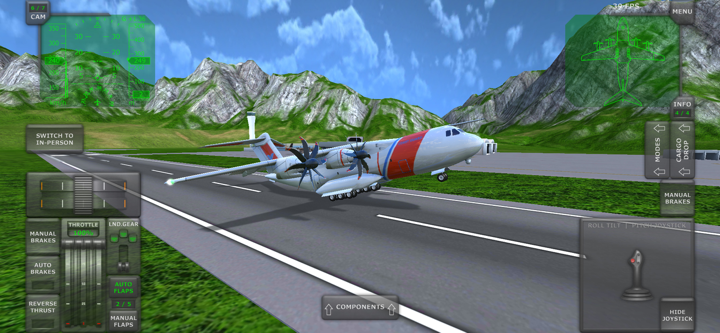 Turboprop Flight Simulator screenshot 2
