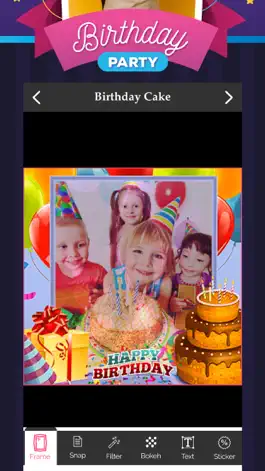 Game screenshot Birthday Cake Frames & Photo mod apk