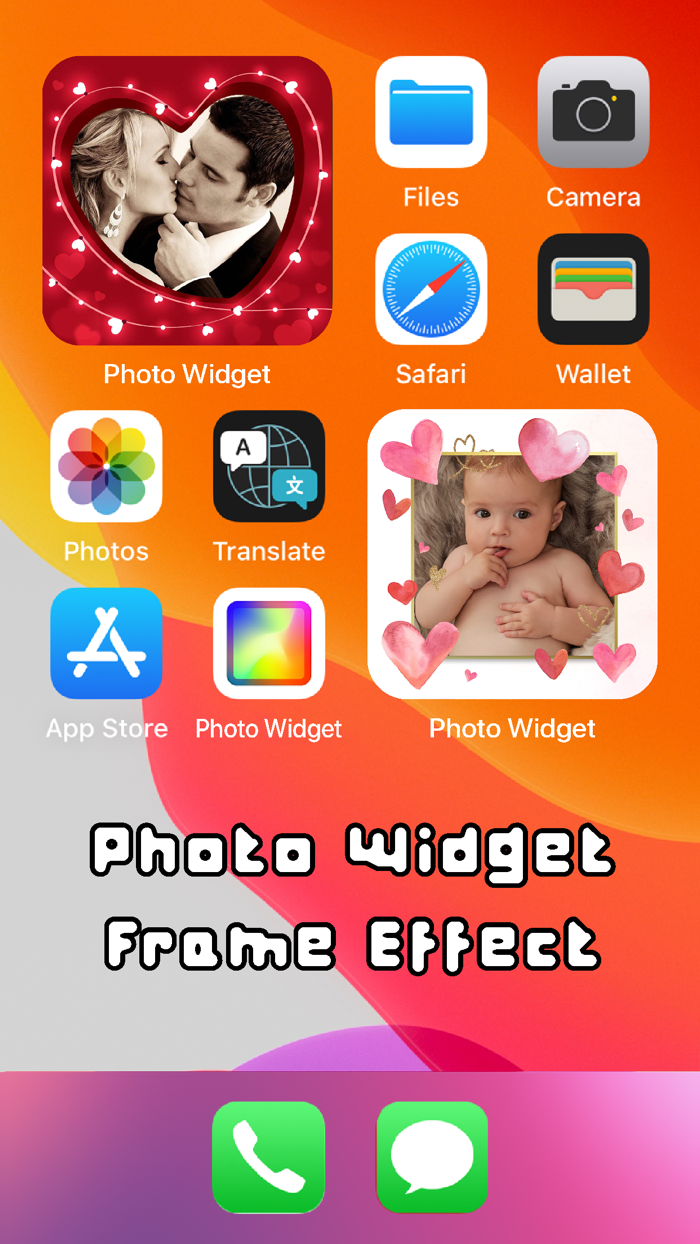Photo Widget  Frame Effect