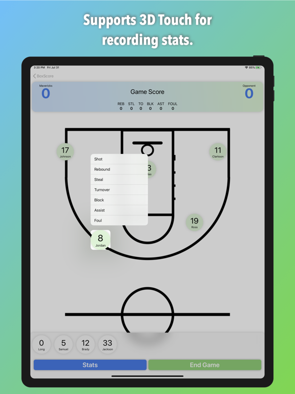 BoxScore Basketball screenshot 3