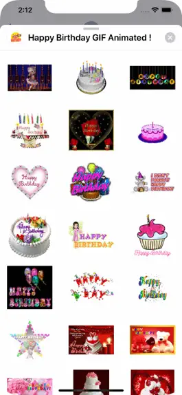 Game screenshot Happy Birthday GIF Animated ! apk