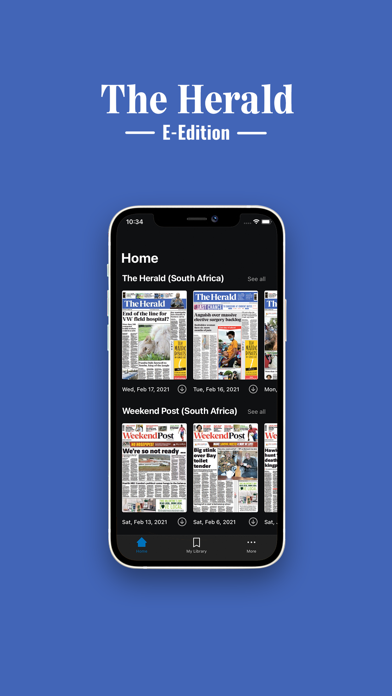 The Herald E-Edition Screenshot