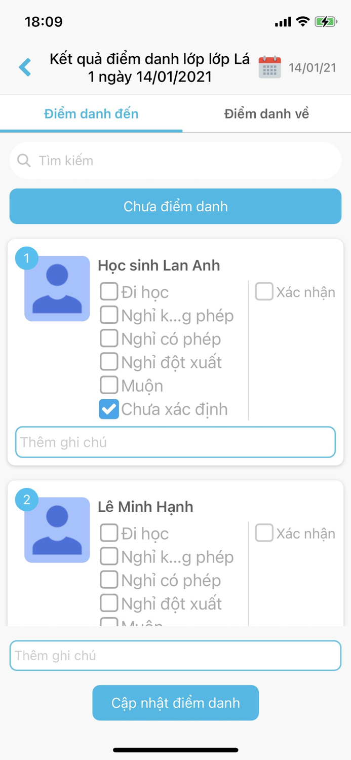 KidsOnline Attendance