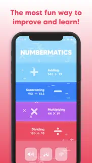 numbermatics - improve maths iphone screenshot 1