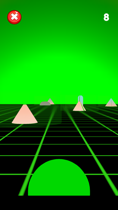 Vaporwave Race 3D - Watch Game Screenshot